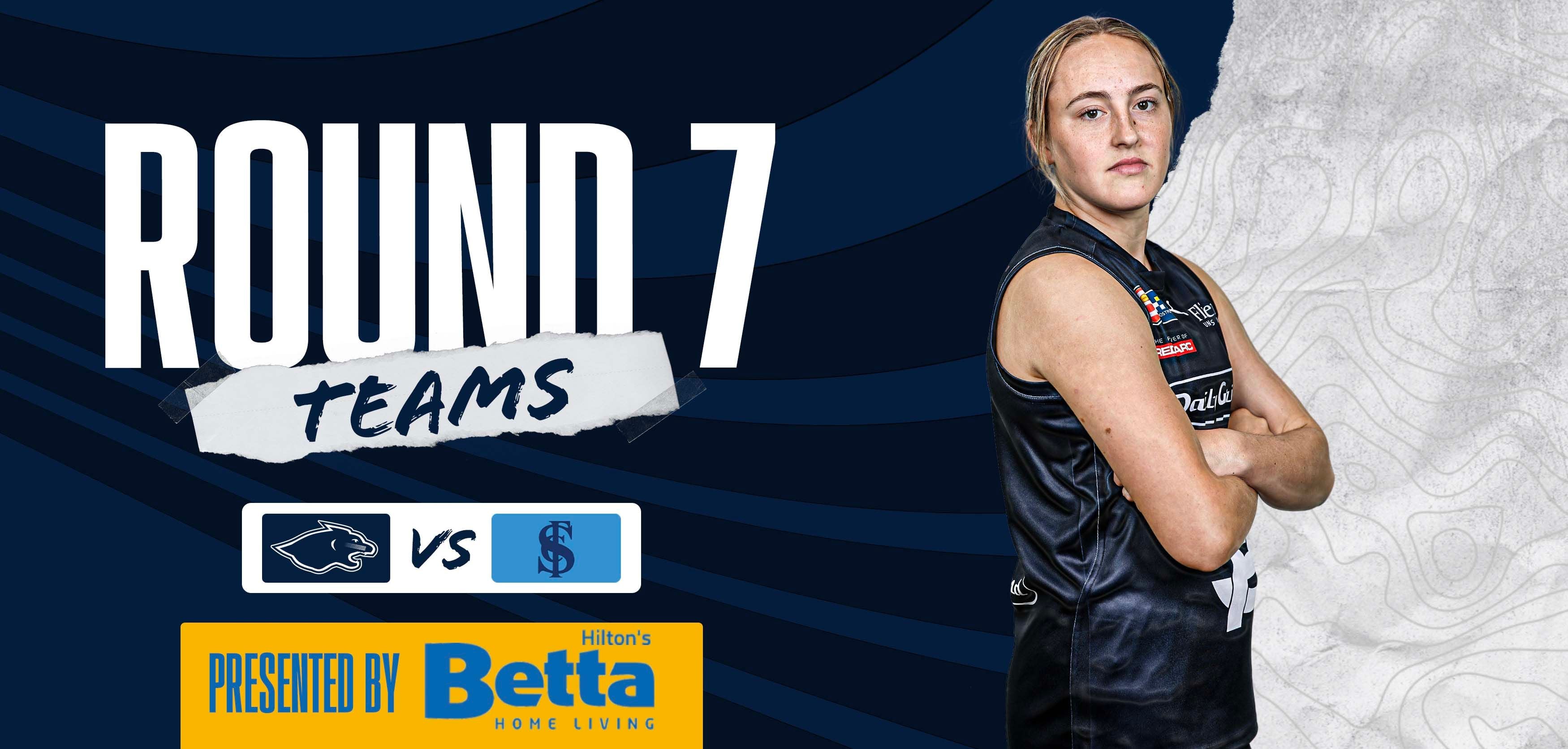 BETTA Teams Selection: SANFLW Round 7 v Sturt BETTA Teams Selection: SANFLW Round 7 v Sturt